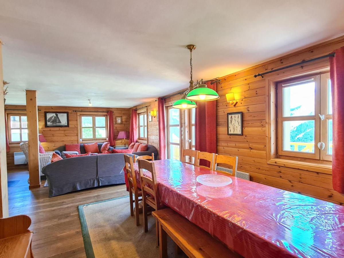 Chalet Spacieux A Flaine Avec Sauna, Cheminee Et Balcon - 6 Chambres, Proche Des Pistes - Fr-1-425-4 Exteriér fotografie